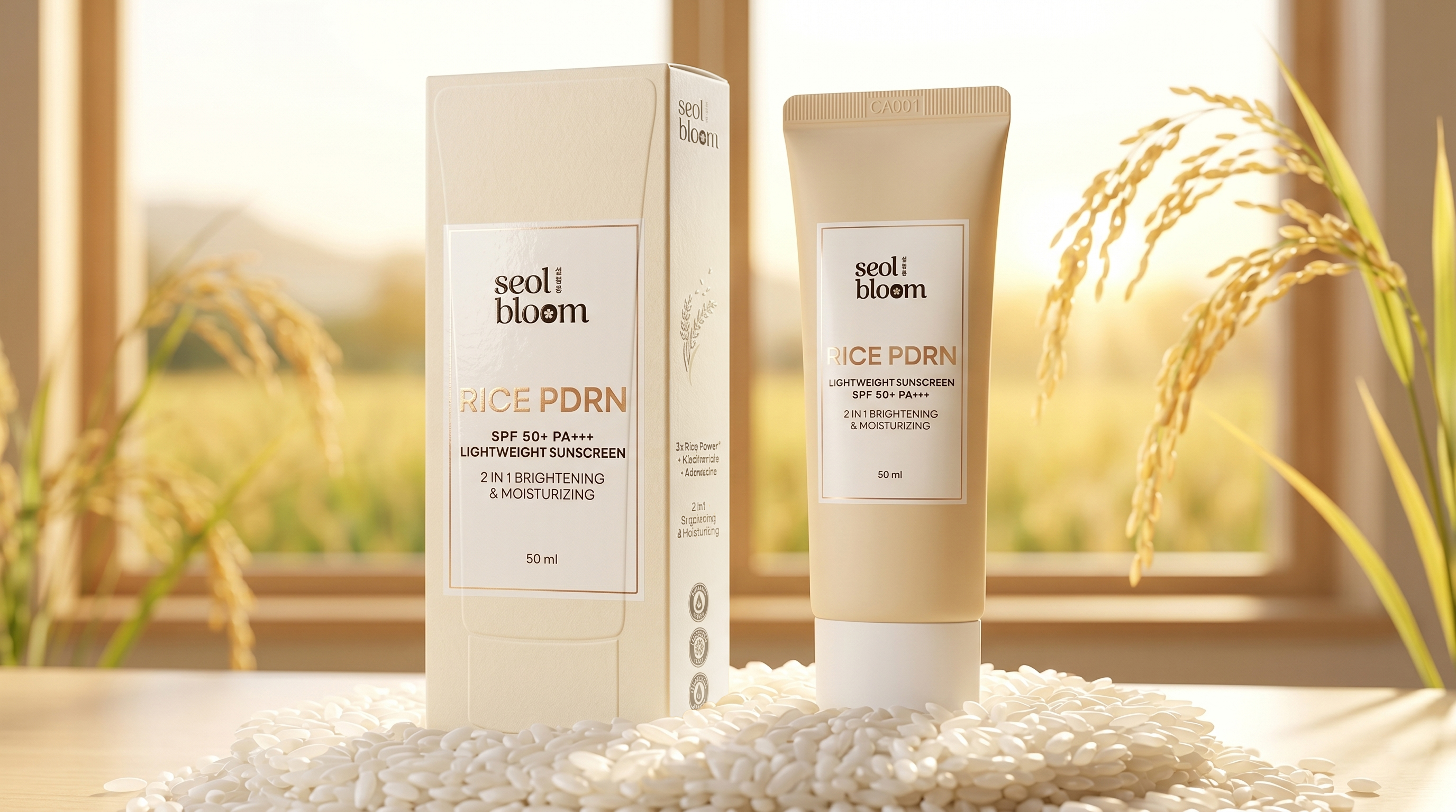 SEOLBLOOM Rice PDRN Lightweight Sunscreen