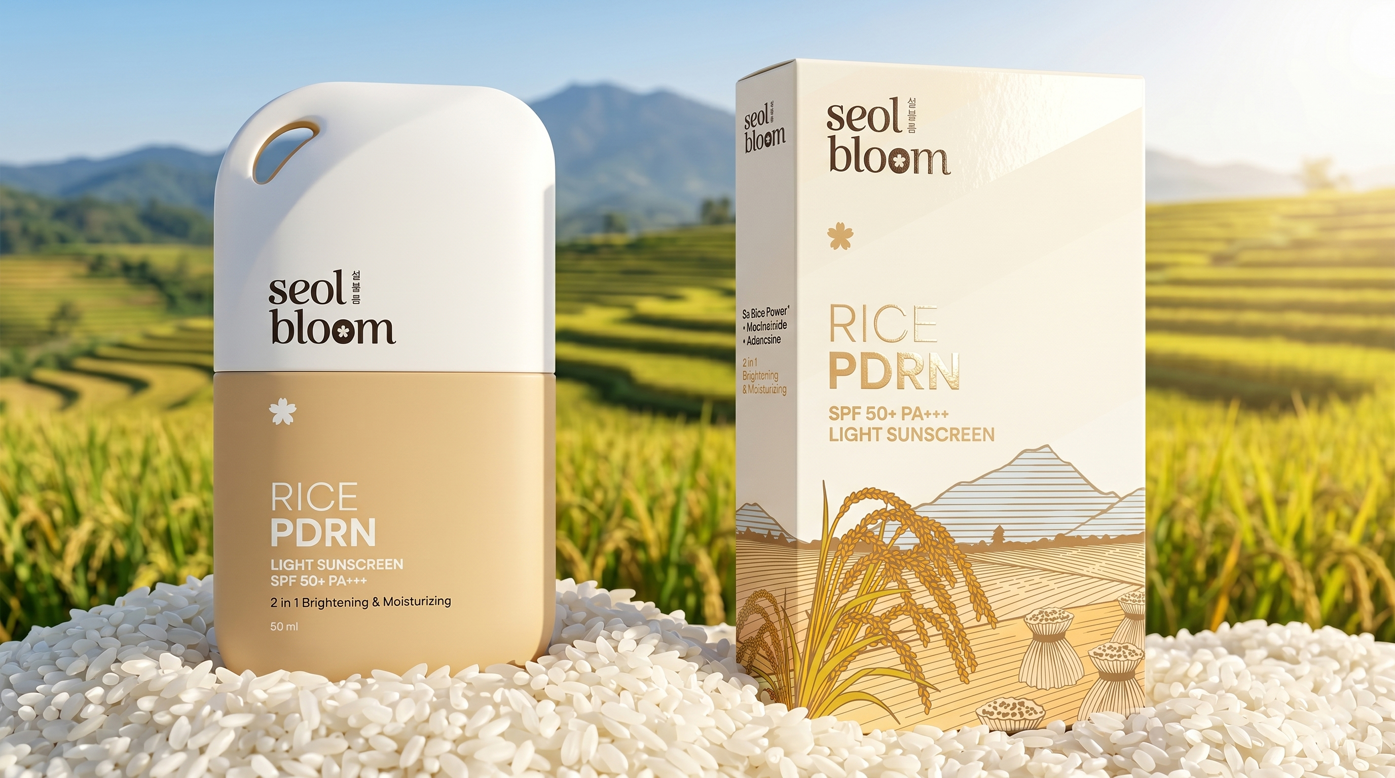 SEOLBLOOM Rice PDRN Light Sunscreen